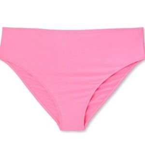 Wild FableWomen's High Waist High Leg Cheeky Bikini Bottom -Hot Pink SZ 1X 17-18
